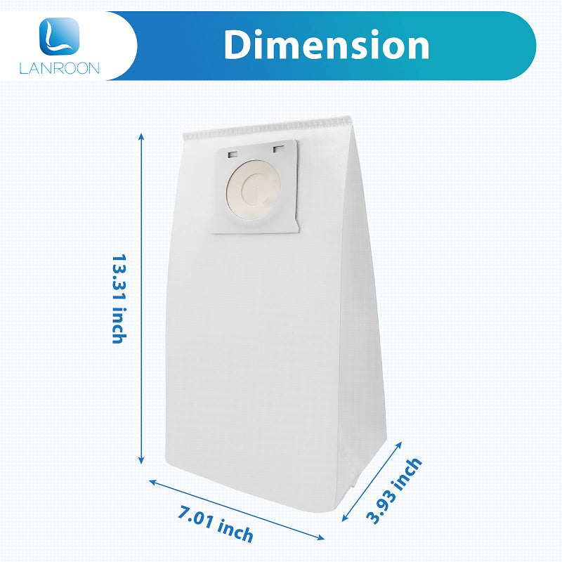 LANROON 16 Pack IB600 Bags Compatible with Kenmore Intuition Upright Vacuum Cleaner Bags BU4050 BU4022 BU4020 BU4018 - Image 4